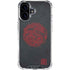 Red Dragon iPhone 16 Plus Clear Case