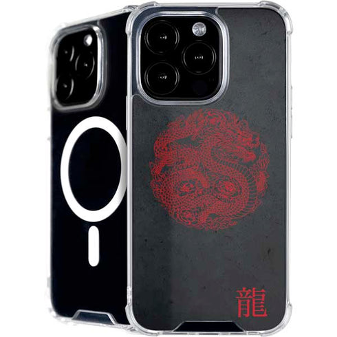 Red Dragon iPhone 16 Pro MagSafe Case