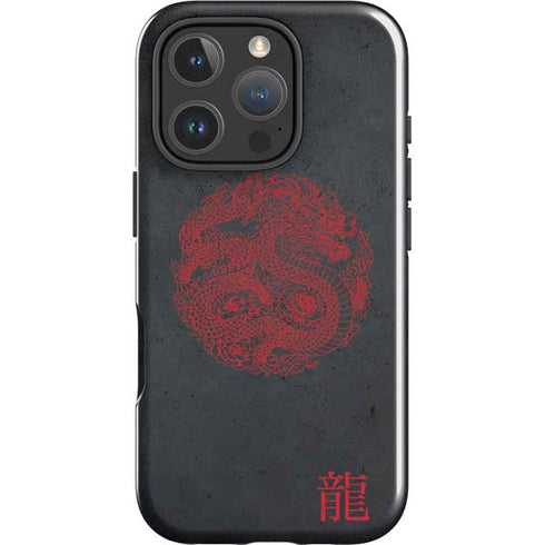 Red Dragon iPhone 16 Pro Max Impact Case