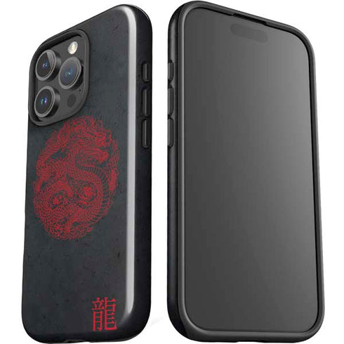 Red Dragon iPhone 16 Pro Max Impact Case