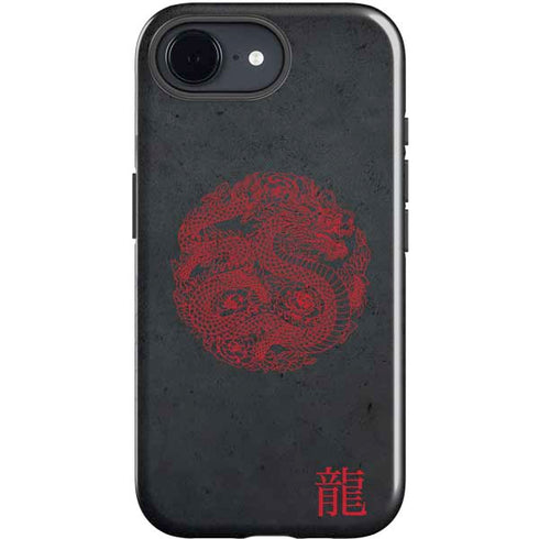 Red Dragon iPhone 16e Impact Case