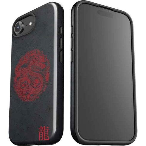 Red Dragon iPhone 16e Impact Case