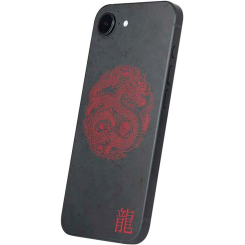 Red Dragon iPhone 16e Skin