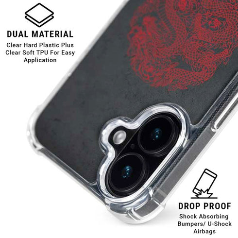 Red Dragon iPhone 17 MagSafe Case