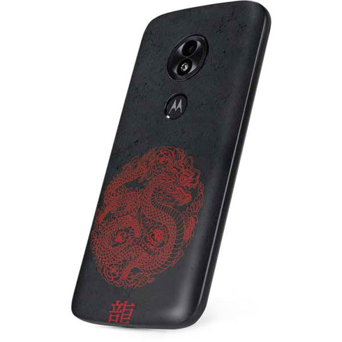 Red Dragon Moto E5 Play Skin