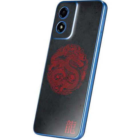 Red Dragon Moto G Play 4G (2024) Skin