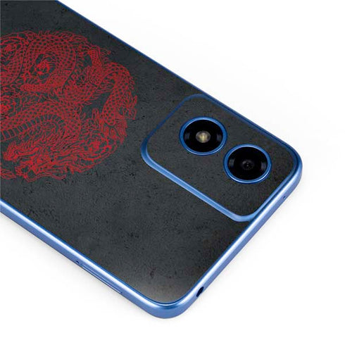 Red Dragon Moto G Play 4G (2024) Skin
