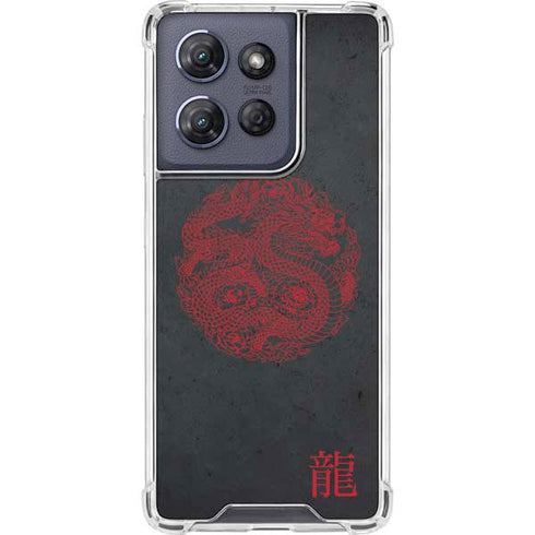 Red Dragon Moto G Play 5G (2025) Clear Case