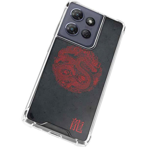 Red Dragon Moto G Play 5G (2025) Clear Case