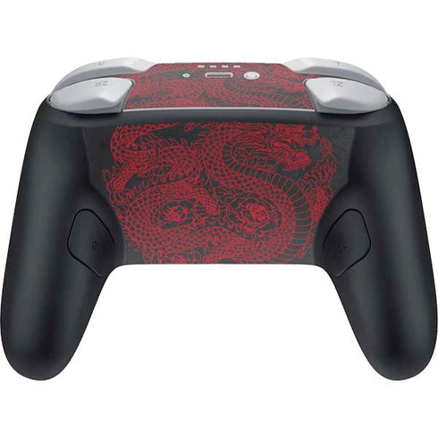 Red Dragon Nintendo Switch 2 (2025) Pro Controller Skin
