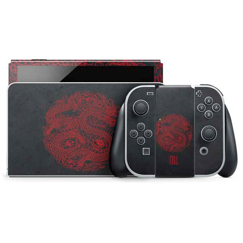 Red Dragon Nintendo Skins