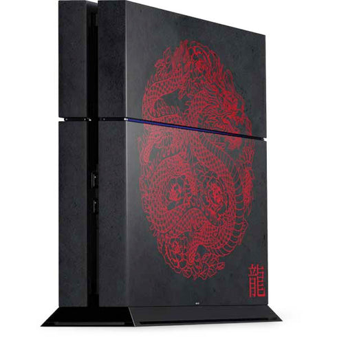 Red Dragon PlayStation PS4 Skins