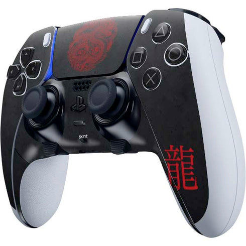 Red Dragon PS5 DualSense Edge Pro Controller Skin