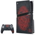 Red Dragon PS5 Pro Disk Bundle Skin