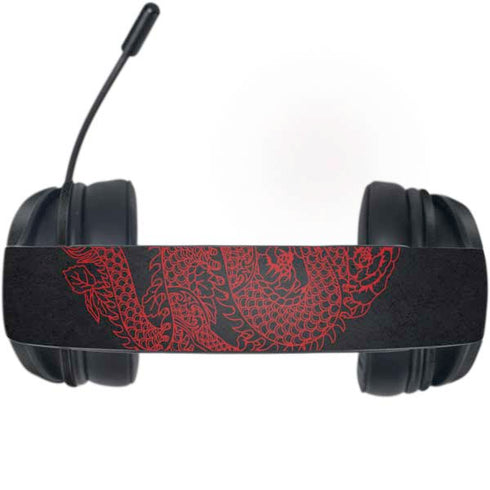 Red Dragon Razer Kraken X Skin