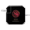 HBO House of the Dragon Red Tararyen Sigil 85W Power Adapter (15 and 17 inch MacBook Pro Charger) Skin