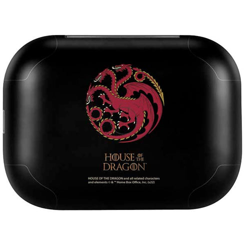 HBO House of the Dragon Red Tararyen Sigil Amazon Echo Buds Skin