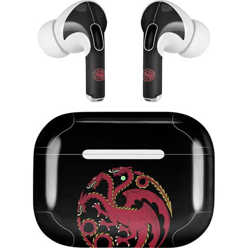 HBO House of the Dragon Red Tararyen Sigil Apple AirPods Pro Skin