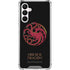 HBO House of the Dragon Red Tararyen Sigil Galaxy A16 5G Clear Case