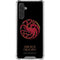HBO House of the Dragon Red Tararyen Sigil Galaxy A17 Clear Case