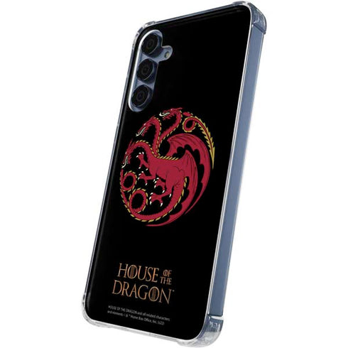 HBO House of the Dragon Red Tararyen Sigil Galaxy A35 5G Clear Case