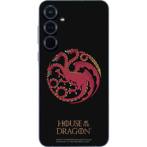 HBO House of the Dragon Red Tararyen Sigil Galaxy A55 5G Skin