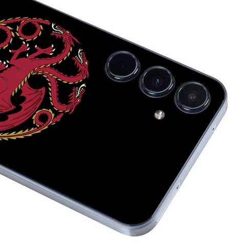 HBO House of the Dragon Red Tararyen Sigil Galaxy A55 5G Skin