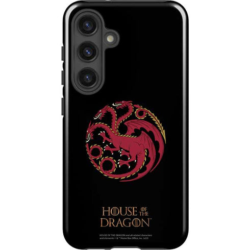 HBO House of the Dragon Red Tararyen Sigil Galaxy S25 Impact Case