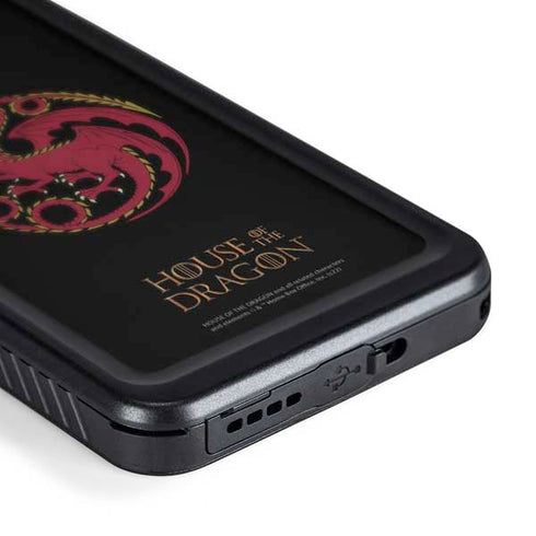 HBO House of the Dragon Red Tararyen Sigil Galaxy S24 Plus Waterproof Case