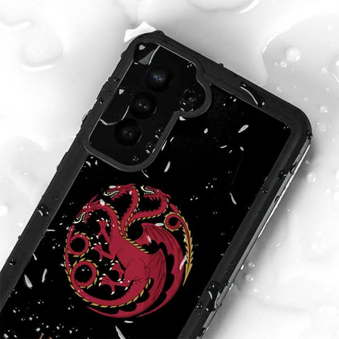 HBO House of the Dragon Red Tararyen Sigil Galaxy S24 Plus Waterproof Case