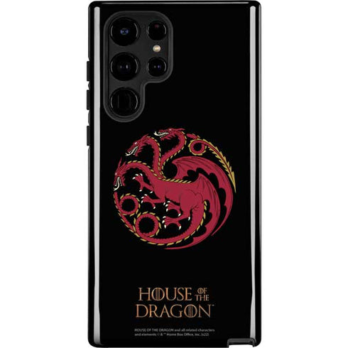 HBO House of the Dragon Red Tararyen Sigil Galaxy Cases