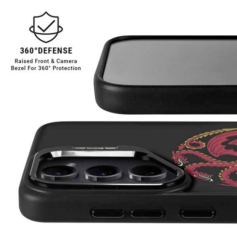 HBO House of the Dragon Red Tararyen Sigil Galaxy S25 Ultra Kickstand Case