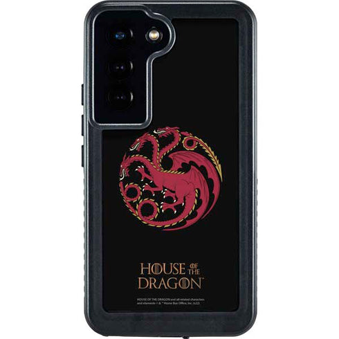 HBO House of the Dragon Red Tararyen Sigil Galaxy S24 Waterproof Case
