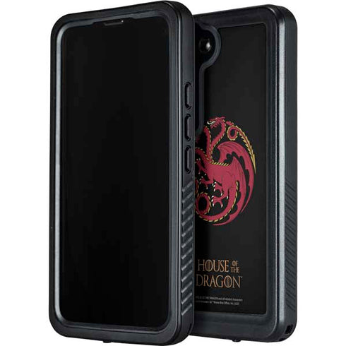 HBO House of the Dragon Red Tararyen Sigil Galaxy S24 Waterproof Case