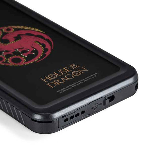 HBO House of the Dragon Red Tararyen Sigil Galaxy S24 Waterproof Case