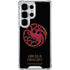 HBO House of the Dragon Red Tararyen Sigil Galaxy S25 Ultra Clear Case
