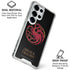HBO House of the Dragon Red Tararyen Sigil Galaxy S25 Ultra Clear Case