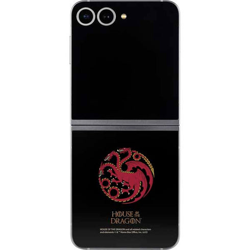 HBO House of the Dragon Red Tararyen Sigil Galaxy Z Flip6 Skin