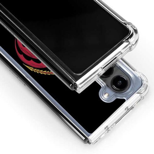 HBO House of the Dragon Red Tararyen Sigil Galaxy Z Fold5 5G Clear Case