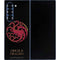 HBO House of the Dragon Red Tararyen Sigil Galaxy Z Fold6 Skin