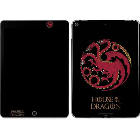 HBO House of the Dragon Red Tararyen Sigil iPad Skins