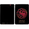 HBO House of the Dragon Red Tararyen Sigil iPad Skins
