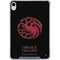 HBO House of the Dragon Red Tararyen Sigil iPad 11th Gen (2025) Clear Case