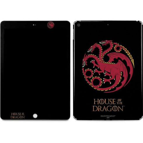 HBO House of the Dragon Red Tararyen Sigil Apple iPad Skin