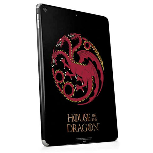 HBO House of the Dragon Red Tararyen Sigil Apple iPad Skin