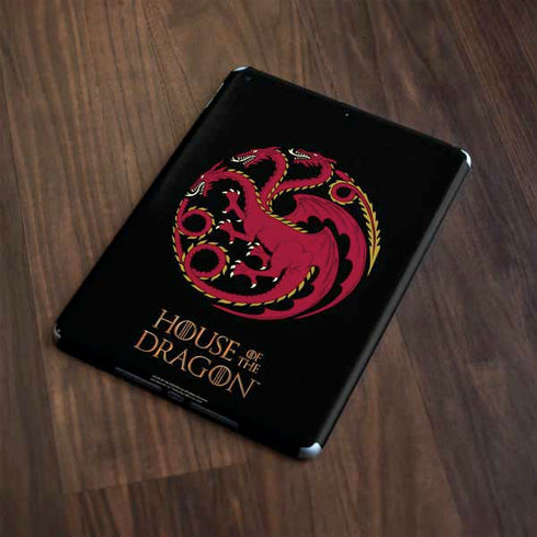 HBO House of the Dragon Red Tararyen Sigil Apple iPad Skin