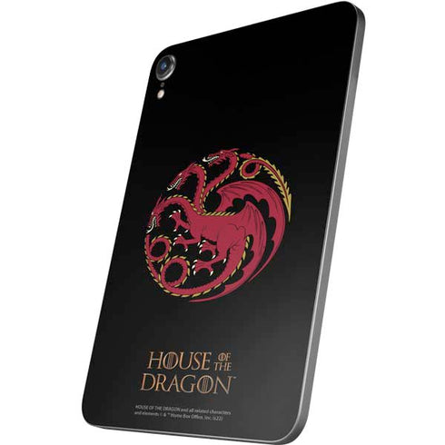 HBO House of the Dragon Red Tararyen Sigil Apple iPad Mini Skin