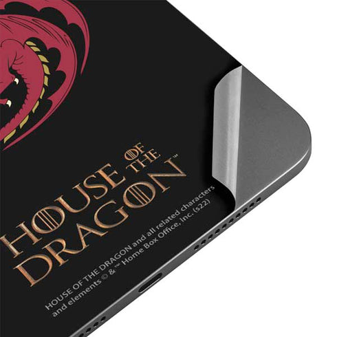 HBO House of the Dragon Red Tararyen Sigil Apple iPad Mini Skin