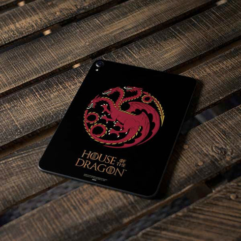 HBO House of the Dragon Red Tararyen Sigil Apple iPad Pro Skin