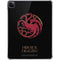 HBO House of the Dragon Red Tararyen Sigil iPad Pro 11in (2024) Clear Case